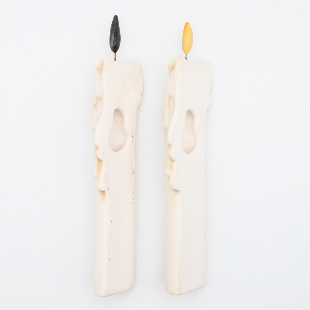 Porcelain Candle Wall Decor