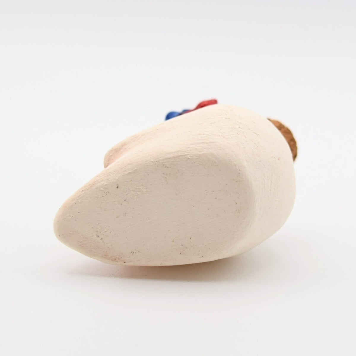Mini Ceramic Skull Bottle