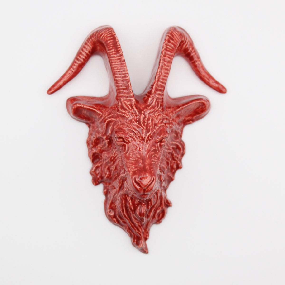 Ceramic Goat Wall Decor