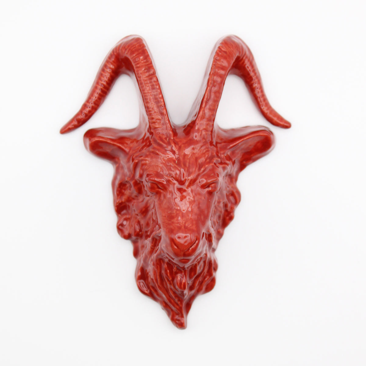 Ceramic Goat Wall Decor
