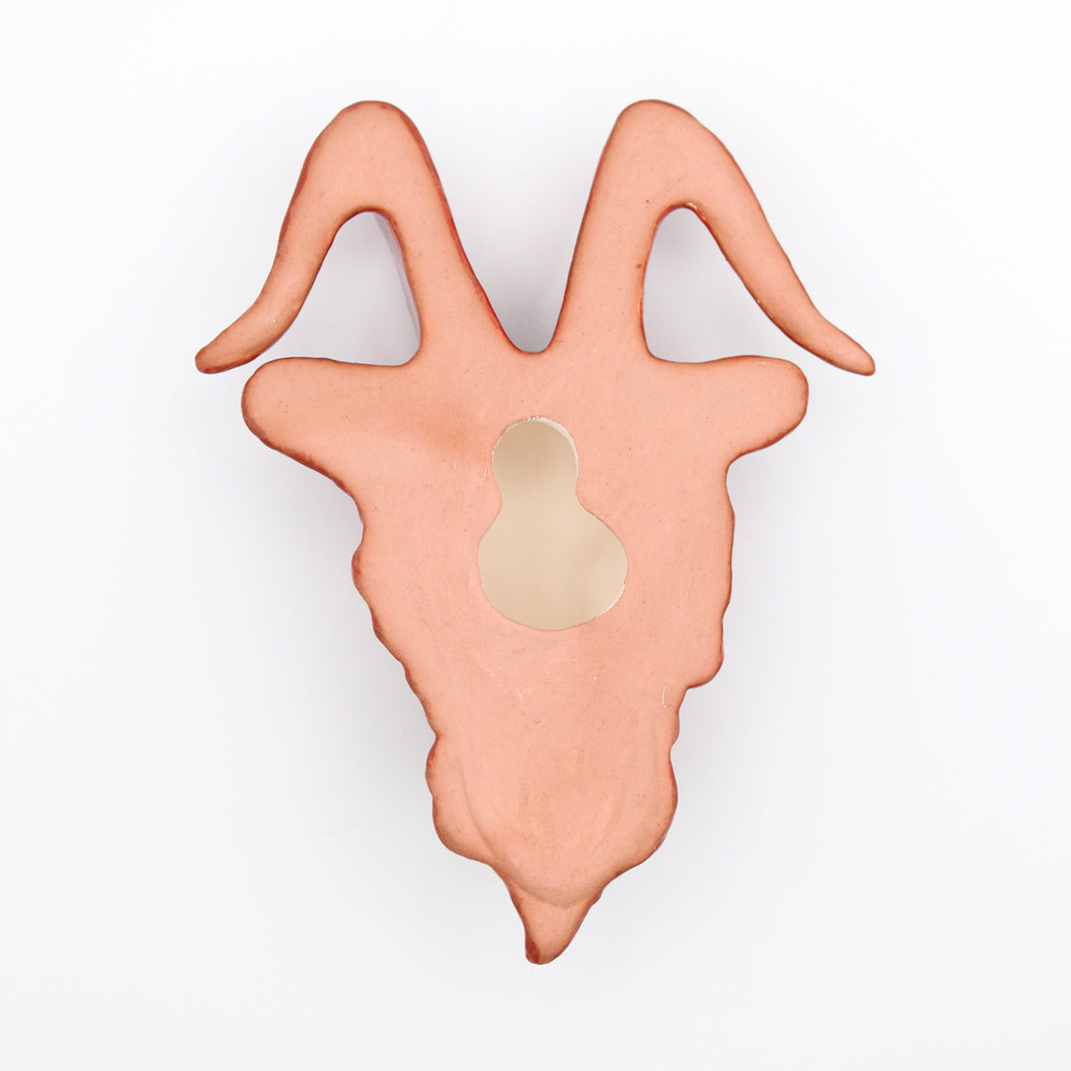 Ceramic Goat Wall Decor