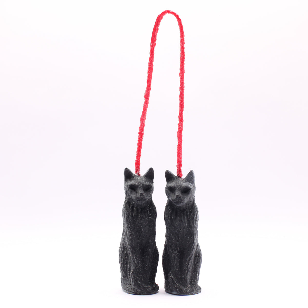 Mini Black Cat Candle Set