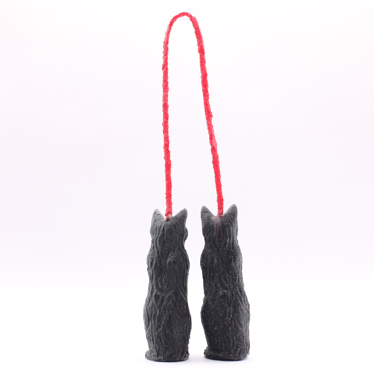 Mini Black Cat Candle Set