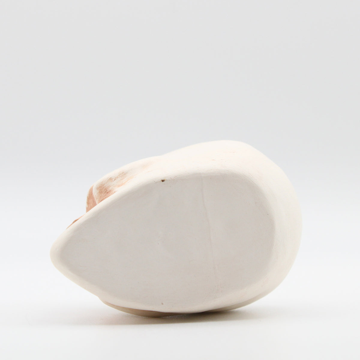 Ceramic Skull Bottle