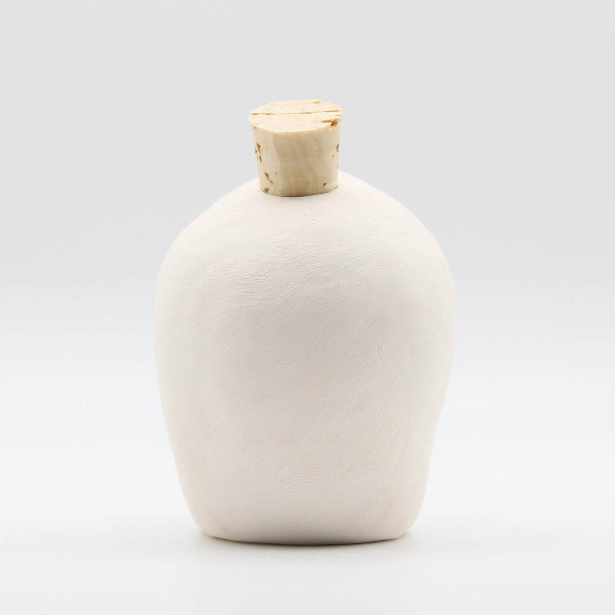 Ceramic Skull Bottle