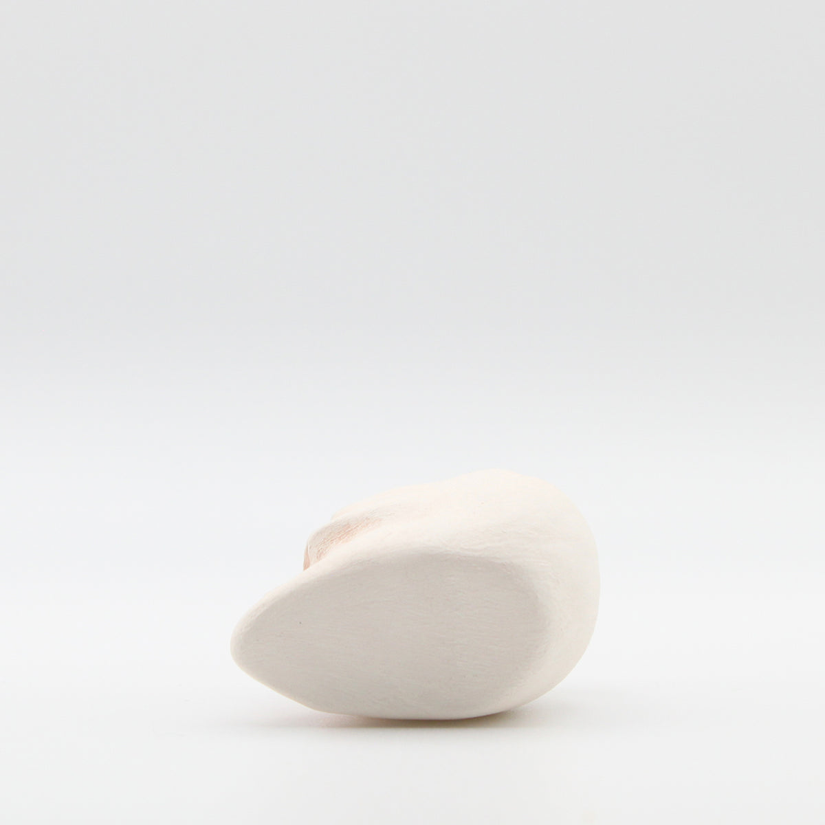 Mini Ceramic Skull Bottle